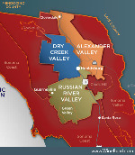 AVAs map