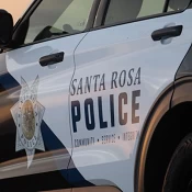 Santa Rosa Police Vehicle