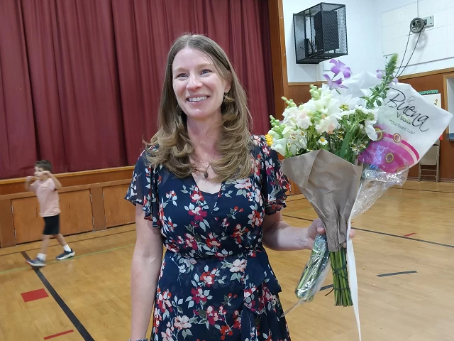 Hayley Blondin SCOE Teacher of the Year